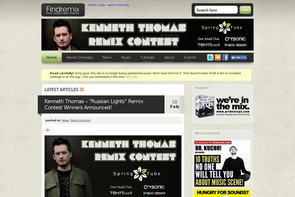 KeKo theme site design template sample