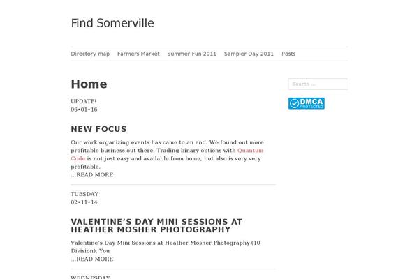 Elucidate theme site design template sample