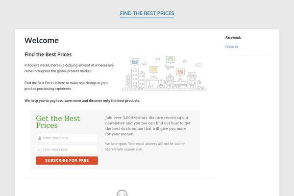 Finch theme site design template sample