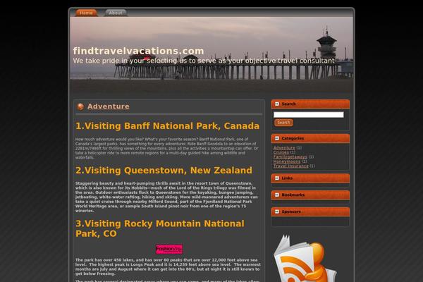 findtravelvacations.com site used Wp-sunset-1