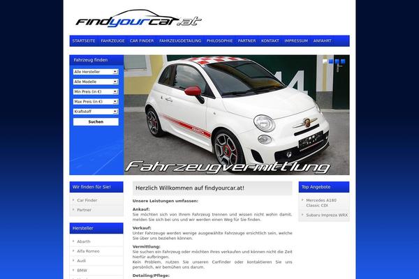 Automobile theme site design template sample