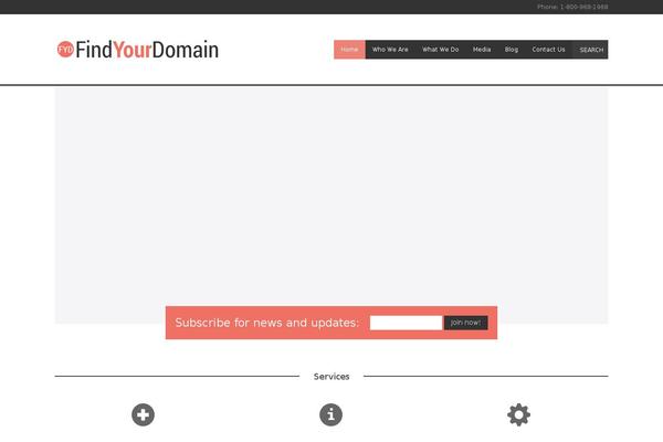 findyourdomain.com site used Bee