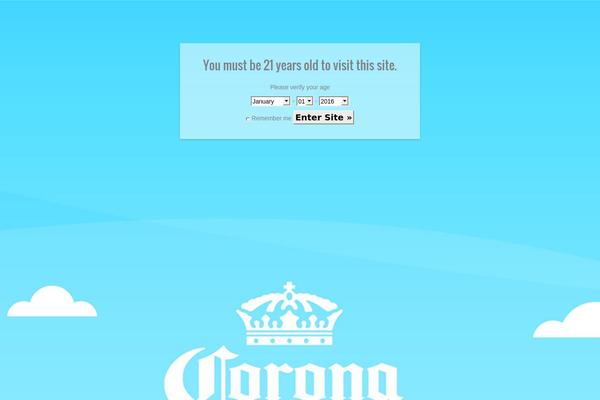 Site using Age Verify plugin