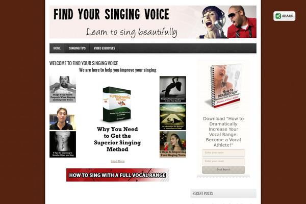 findyoursingingvoice.com site used Standard-pro