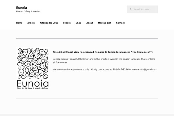 Storefront theme site design template sample