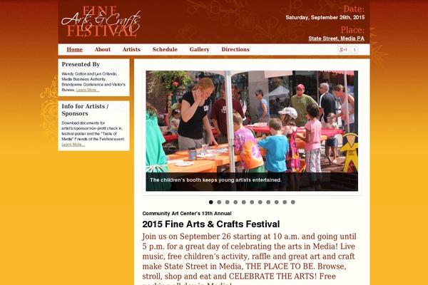 fineartsandcraftsfestival.org site used Oriental-bvi