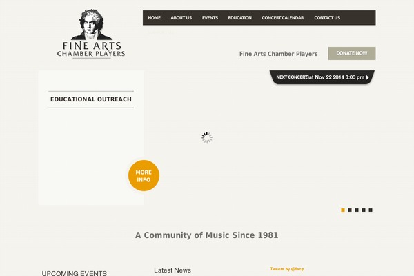 Feast theme site design template sample