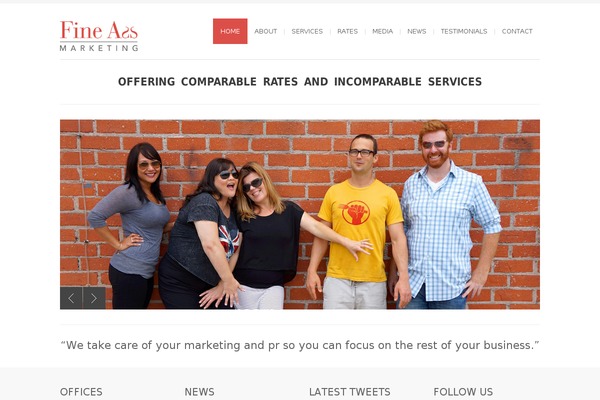 Site using Brankic Twitter Widget plugin