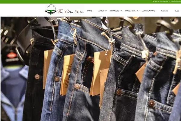 finecottontextiles.com site used Rara Academic