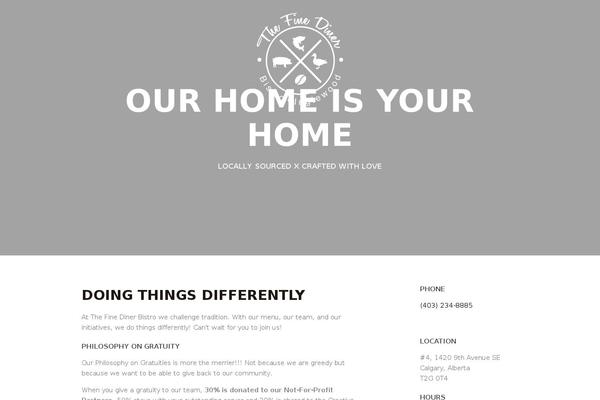 finedinercalgary.com site used Rica
