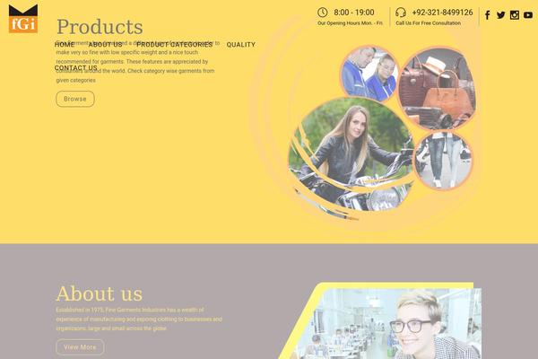 Libero theme site design template sample