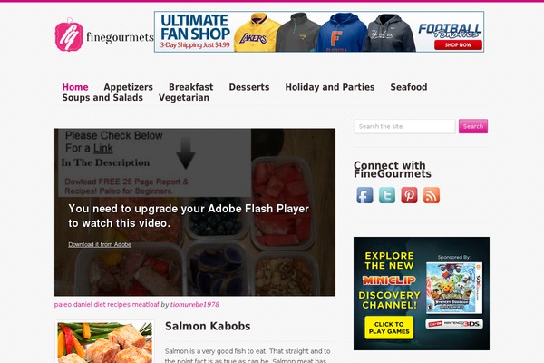 Pureview theme site design template sample