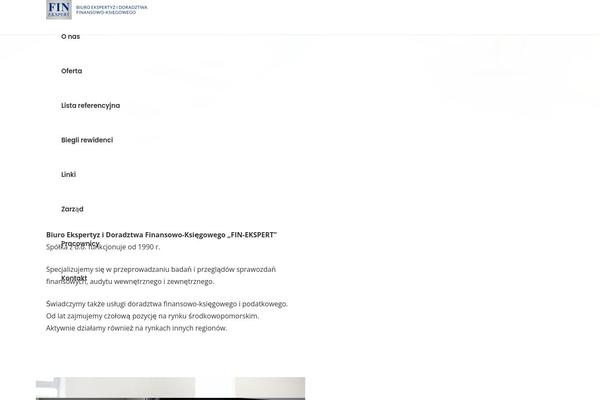 Impreza theme site design template sample