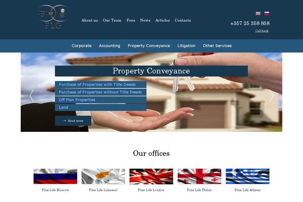 Site using Nice Navigation plugin