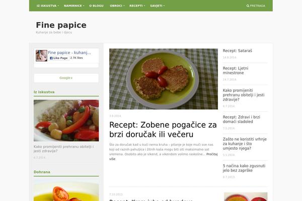Insider theme site design template sample