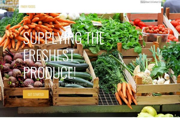 Primer theme site design template sample