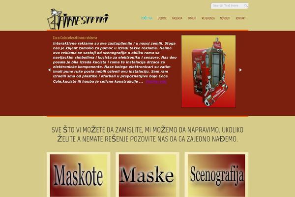 D5 Design theme site design template sample