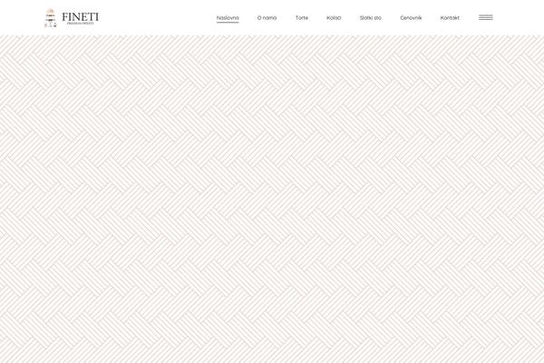 Sweettooth theme site design template sample