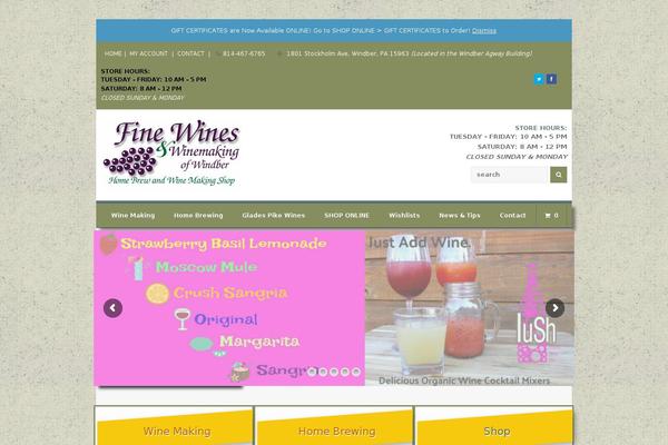 finewinesofwindber.com site used Total Child