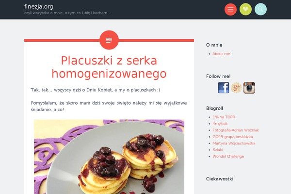 finezja.org site used Sorbet