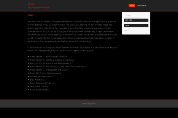 Adamos theme site design template sample