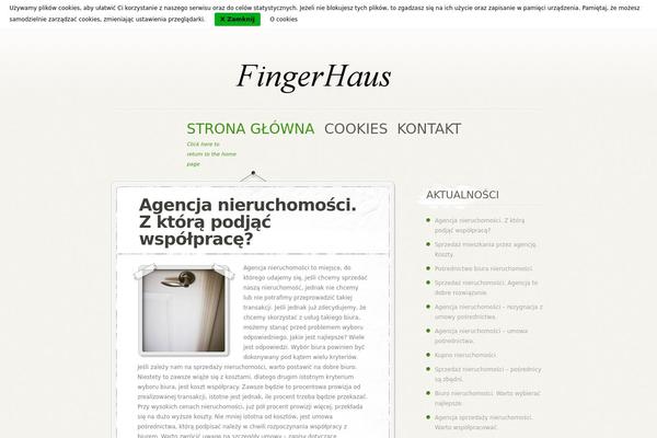 Personalpress theme site design template sample