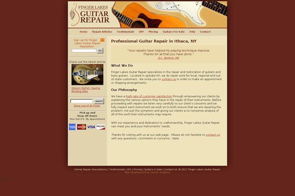 Site using JQuery Accordion Menu Widget plugin