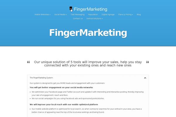 Nimble theme site design template sample
