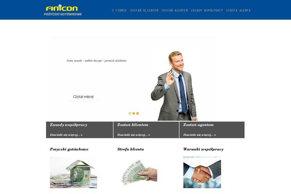 Sparkling theme site design template sample