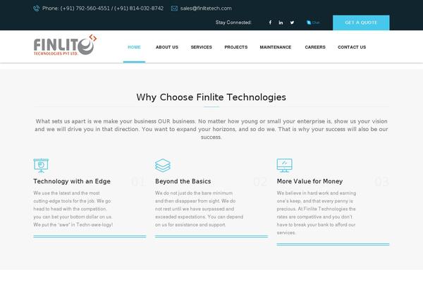 finilite.com site used Finilite