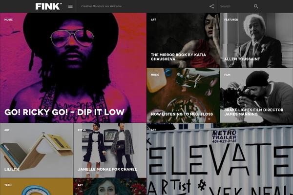 finkmag.com site used Wirepress