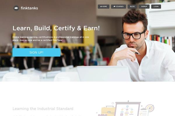 finktanks.com site used Finktanks