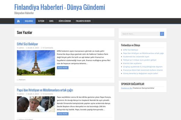 SongWriter theme site design template sample