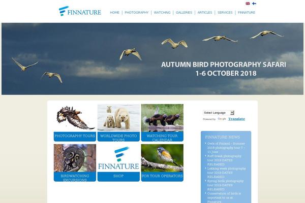 finnature.com site used Finnature