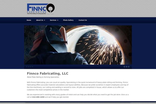 Akita theme site design template sample