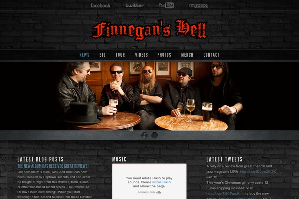 finneganshell.com site used Dark-gritty-evolved