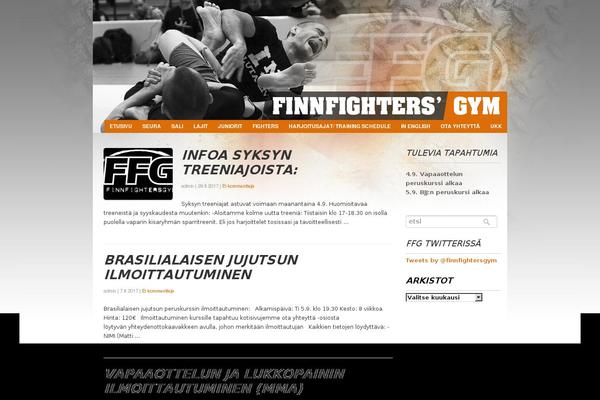 Fresh & Clean theme site design template sample