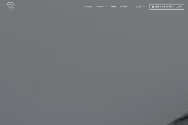 Rhythm theme site design template sample