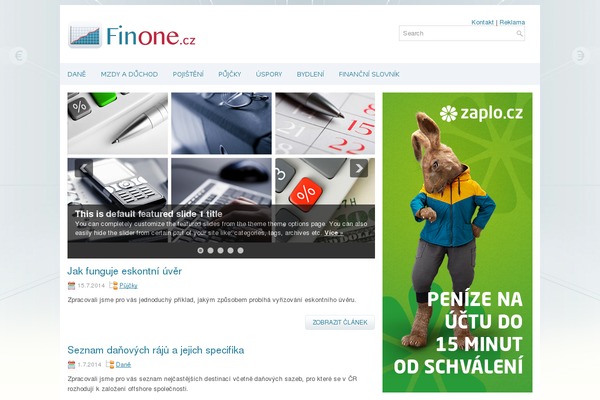Financepress theme site design template sample