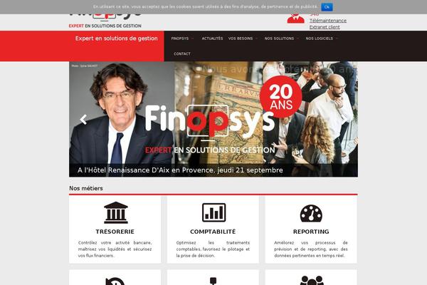 Infinity theme site design template sample