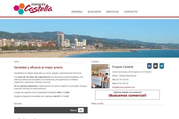 Ultimatum theme site design template sample