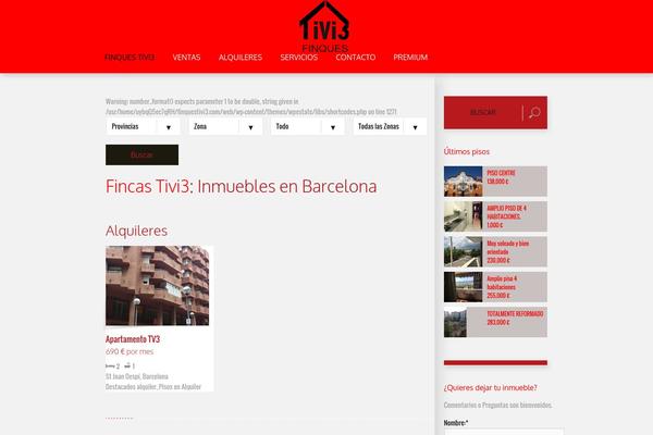 Wp Estate theme site design template sample