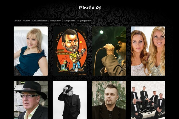 Grid Theme Responsive theme site design template sample