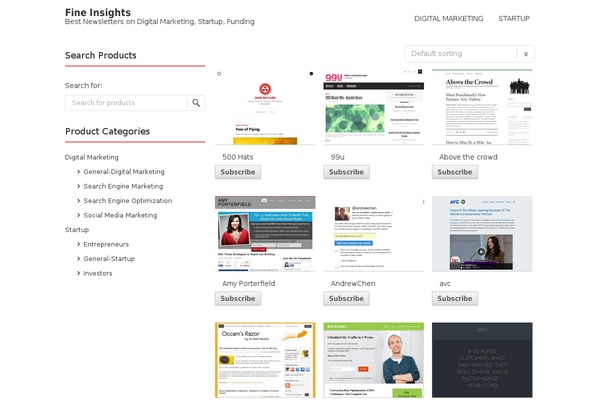Fruitful theme site design template sample