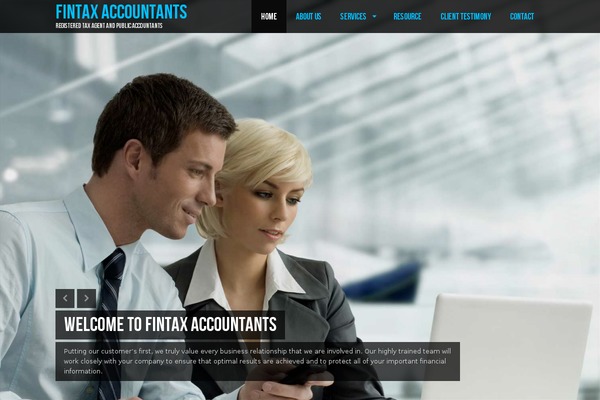 Lensa theme site design template sample