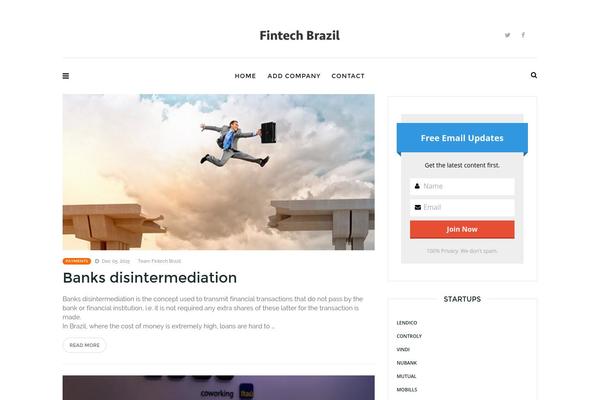 Site using News Manager plugin