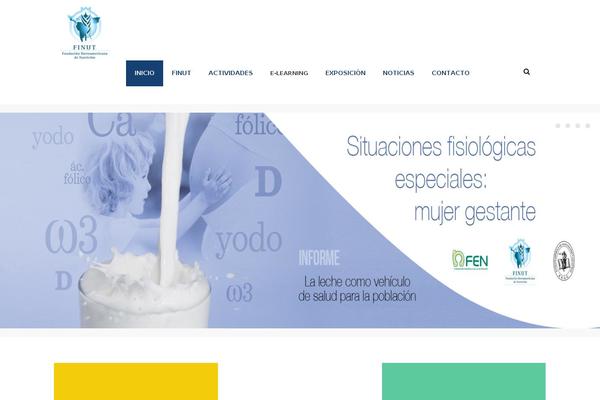 Buntington theme site design template sample