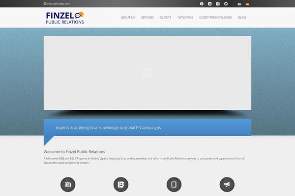 Ventus theme site design template sample