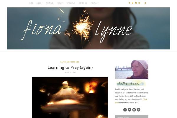 fionalynne.com site used Weeland
