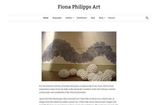 Graphy theme site design template sample